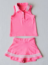 Tennis Set - Deep Pink